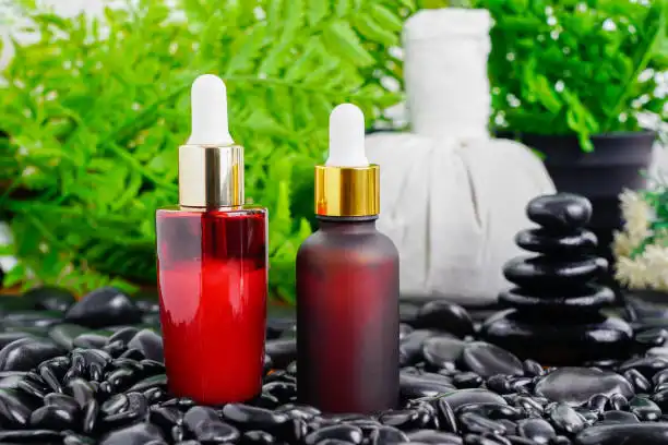 What is the role of beta carotene oil in cosmetic formulations?